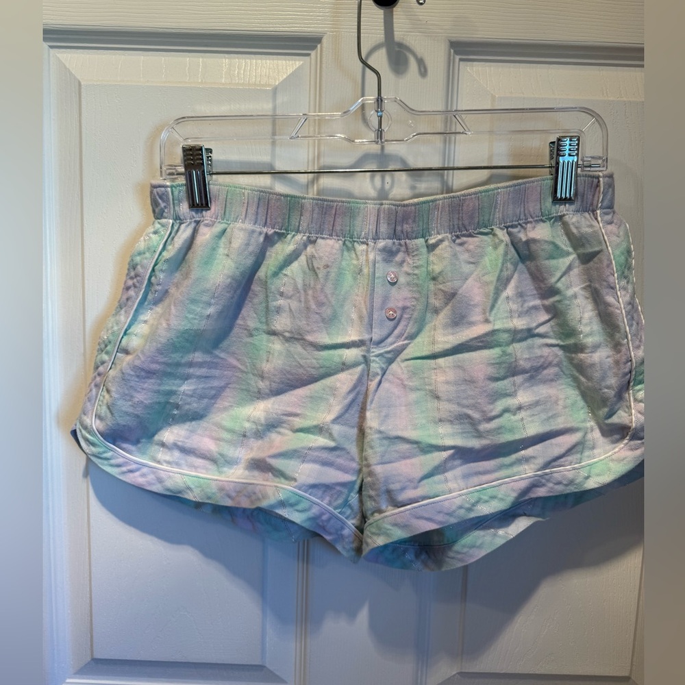 Y2K Victoria's Secret Pastel‎ Tie-Dye Sleep Pajama Shorts